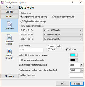 Data View